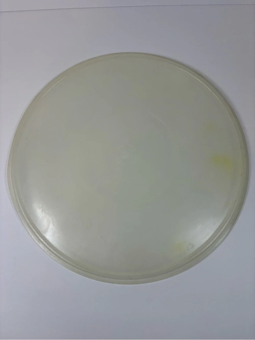 Two Tupperware Replacement Lids Large For 12” Bowl (Lids Only)